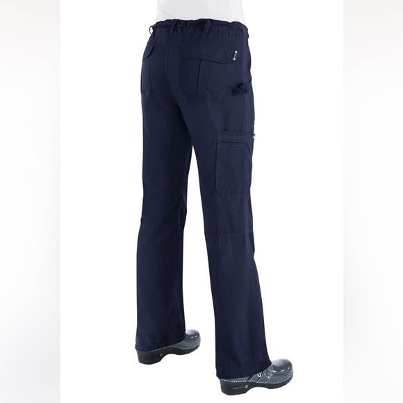 Koi Katelyn Scrub Top and Lindsey Scrub Pants in Navy - Picture 4 of 5